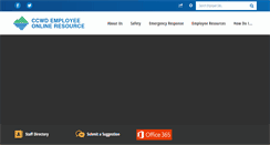 Desktop Screenshot of ccwd-staff.com
